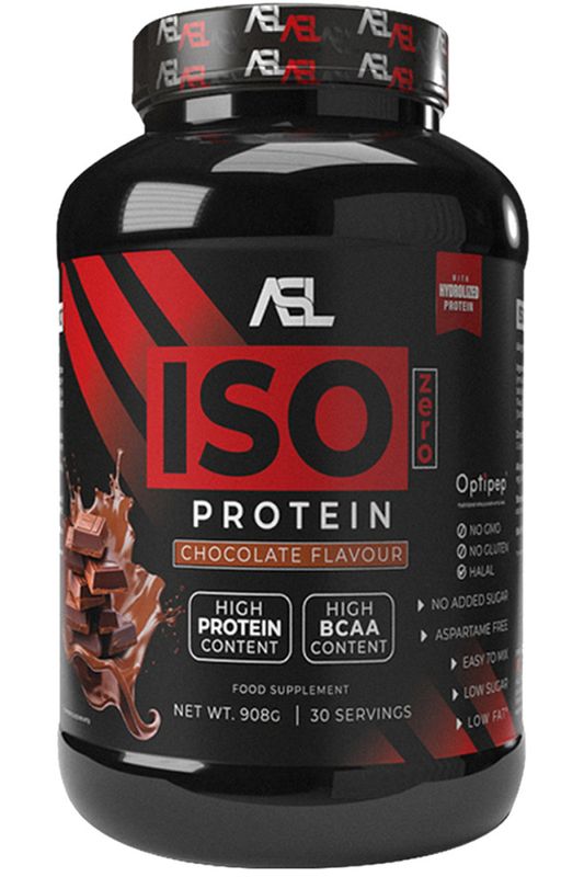ASL Whey ISO Zero Protein Chocolate 908g