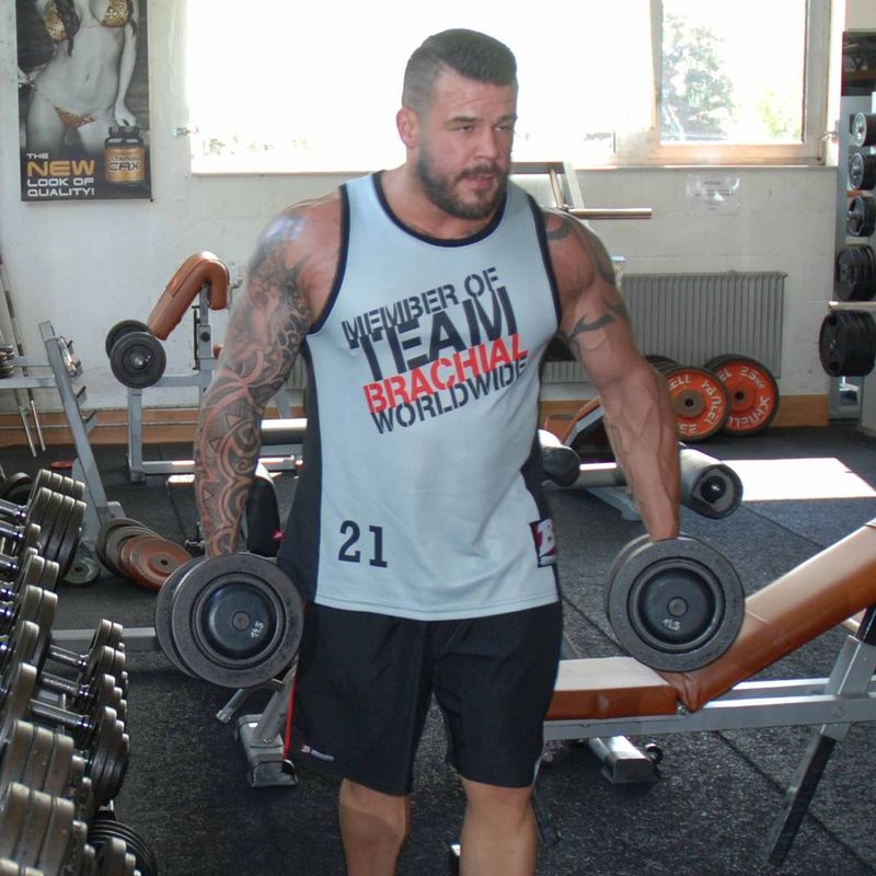 Brachial Mesh Tank Top 