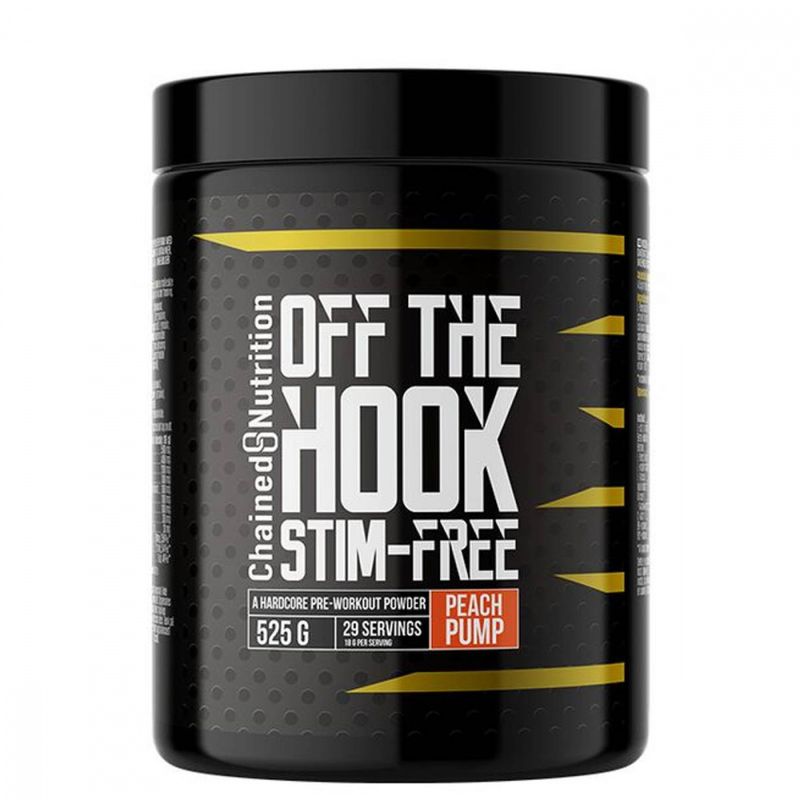 Chained Nutrition Off the Hook Stim Free PWO 525g Peach
