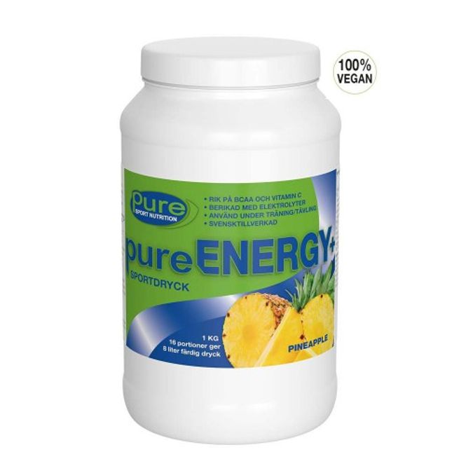 Hovedbilde Pure Energy Sportsdrikk 1kg Pineapple