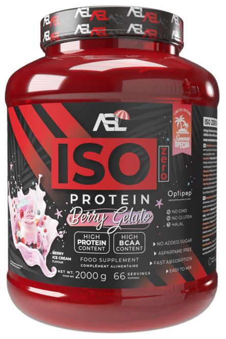Hovedbilde ASL Whey ISO Zero Berry Gelato  - Limited Summer Edition 2kg