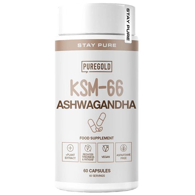 Hovedbilde Pure Gold KSM-66 Ashwagandha 60 Caps