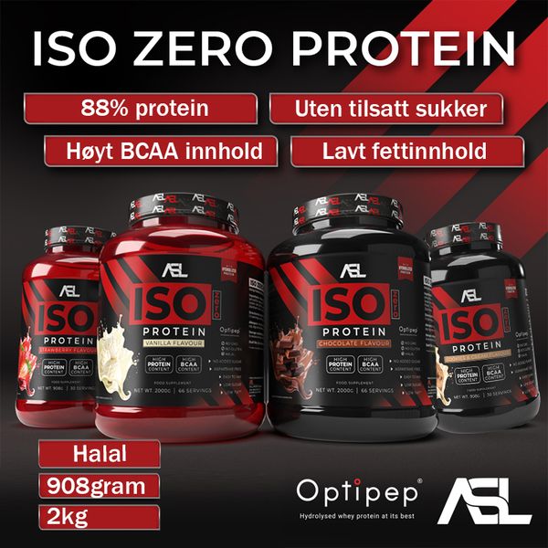 ASL ISO ZERO Vanilla 908g