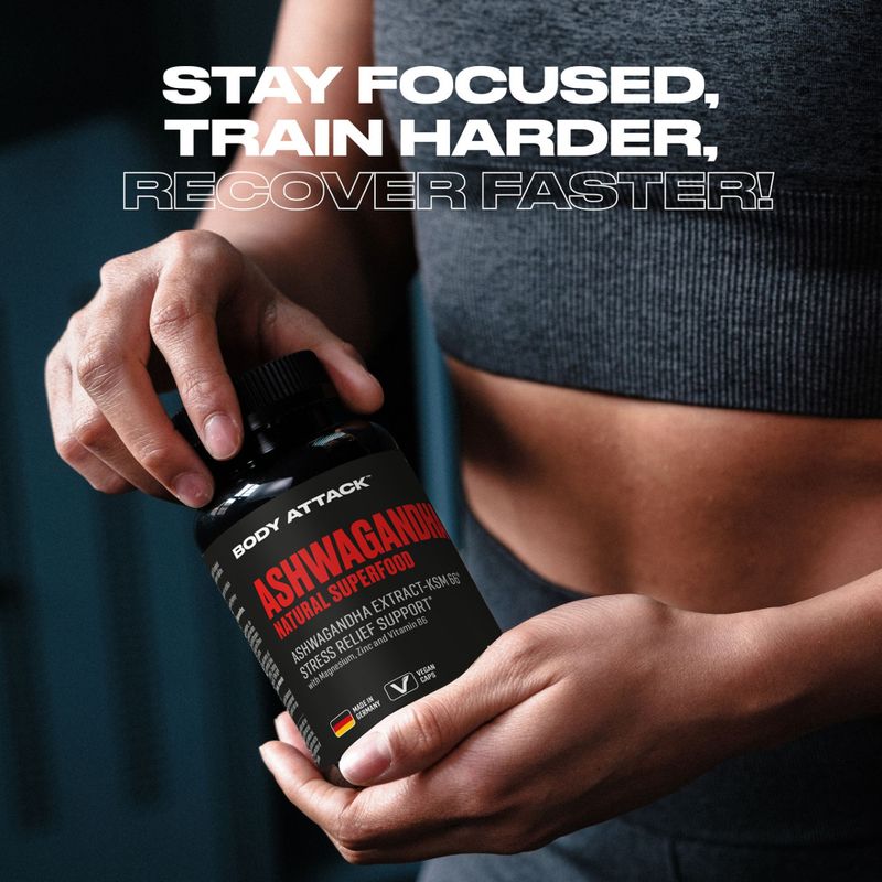 Body Attack Ashwagandha 120 kapsler