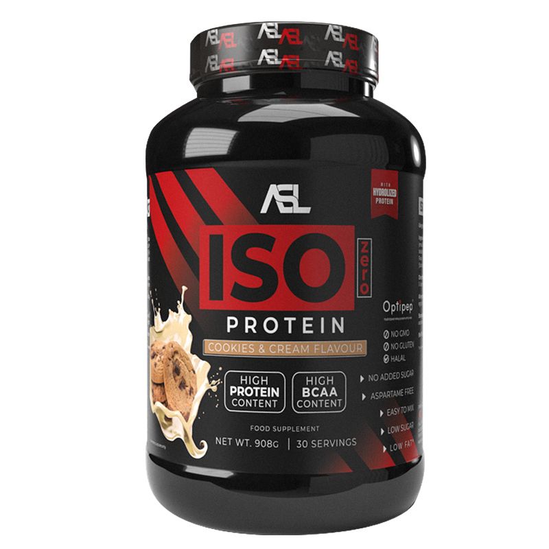ASL Whey ISO Protein Cookies & Cream 908g