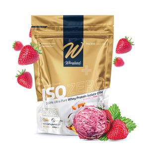 Hovedbilde Wheyland - Iso Zero Strawberry Field 500g