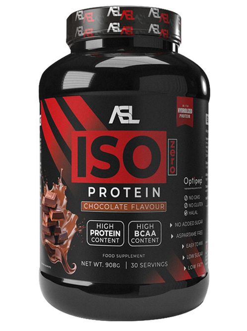 Hovedbilde ASL Whey ISO Zero Protein Chocolate 908g